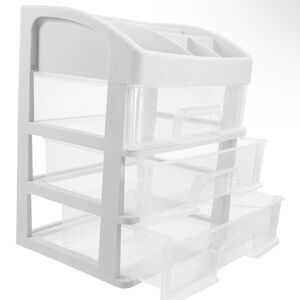 White 3-Drawer Organizer